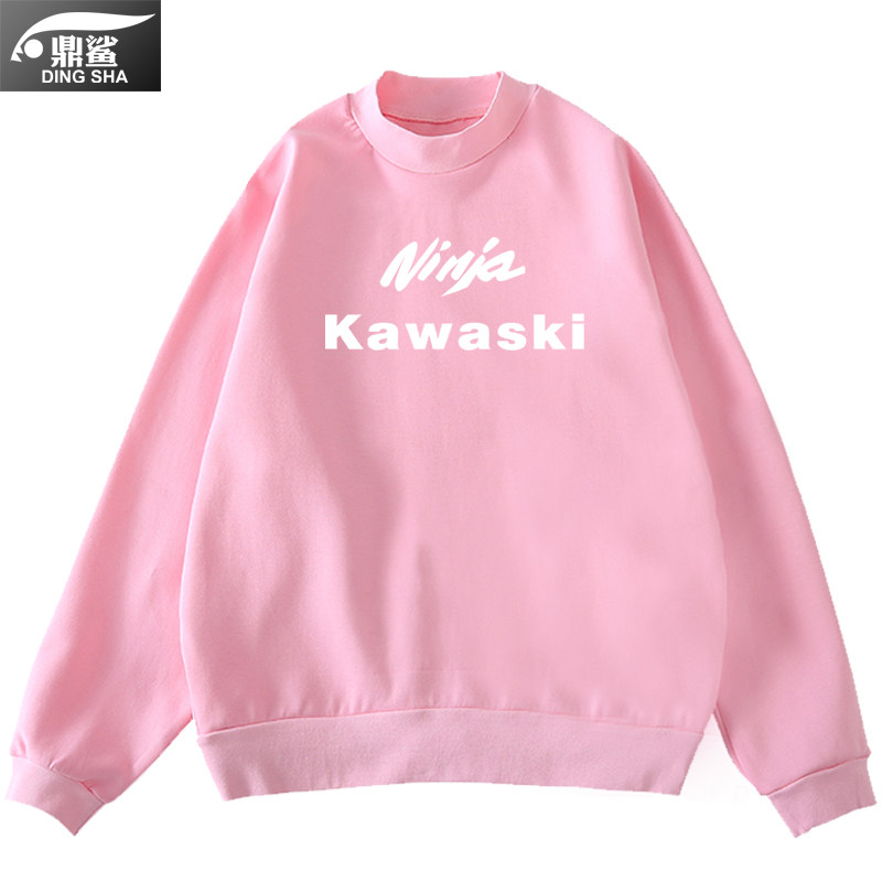 重机车爱好者kawasaki摩托车卫衣 鼎鲨卫衣