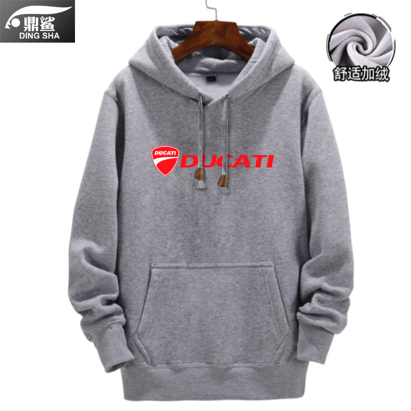 杜卡迪摩托爱好者骑行文化队服卫衣 鼎鲨卫衣