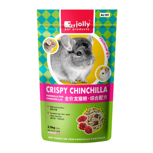 包邮 JOLLY综合龙猫粮 2.5KG 龙猫主粮粮食饲料 买1送2 - 图3