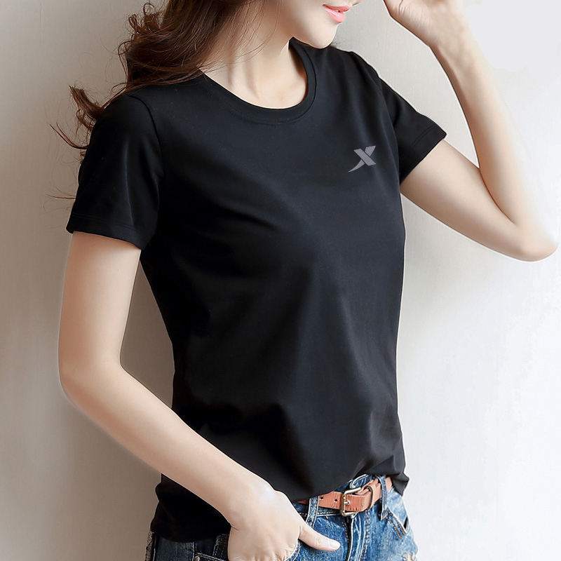 Special Step Short Sleeve T-shirt for Women 2020 Spring/Summer New Quick Drying Official Website Flagship Simple Versatile Short Top T Women's Wear