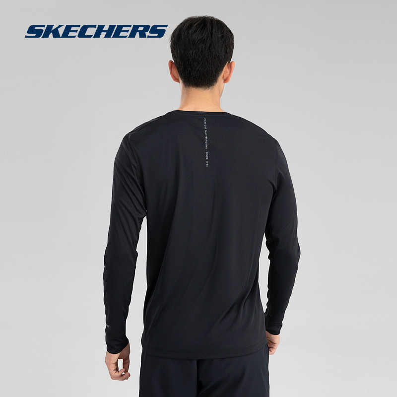skechers 2023春季男子速干t恤衫 skechers运动运动T恤