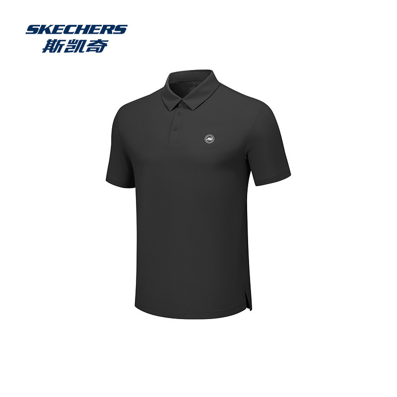 斯凯奇男士短袖POLO衫防晒凉感速干商务休闲运动百搭柔软舒适,淘宝优惠券,粉丝福利购,淘宝优惠卷