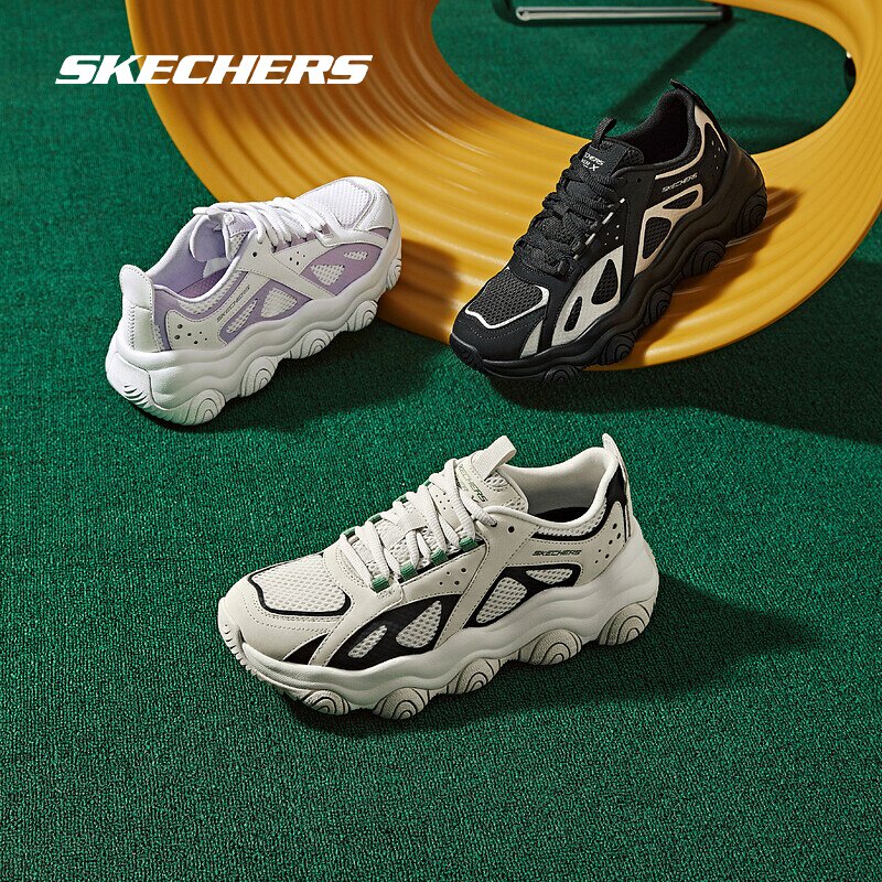 【刘令姿同款】斯凯奇啵啵熊男运动鞋 skechers运动跑步鞋