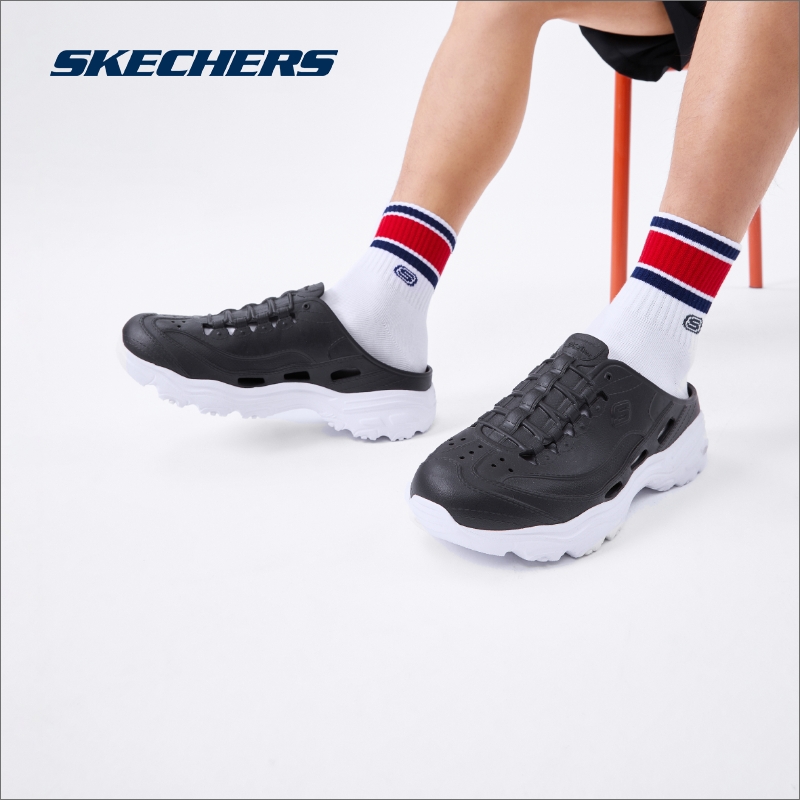 Skechers斯凱奇2023新款運動拖鞋女夏季外穿泡泡鞋男涼鞋女洞洞鞋_skechers運動旗艦店_運動鞋new