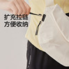 Skechers new sports waist bag for men and women, simple casual, sports style, fashionable yoga fitness storage bag