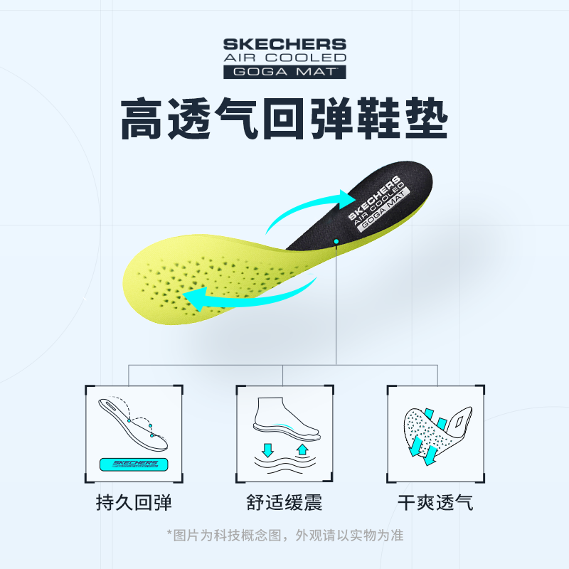 Skechers斯凯奇春季健步鞋男鞋缓震舒适百搭一脚蹬散步跑步运动鞋