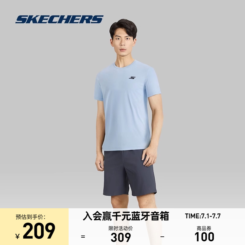  skechers运动运动T恤