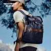 Skechers backpack, men's and women's school bag, large capacity computer bag, sports outdoor mountaineering bag, travel camping backpack