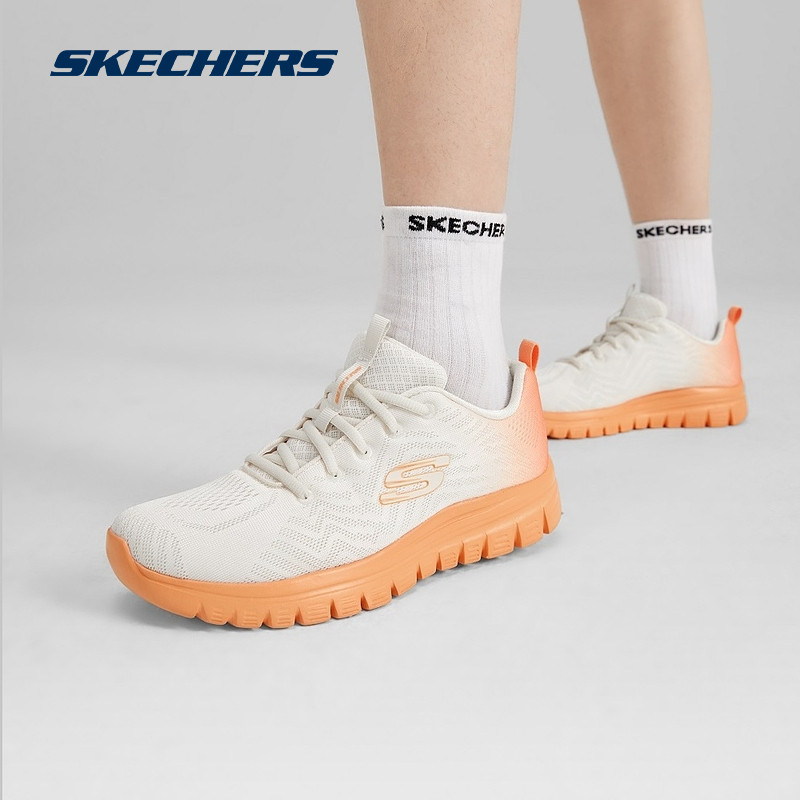 skechers 2023年春季新款女子运动鞋 skechers运动跑步鞋