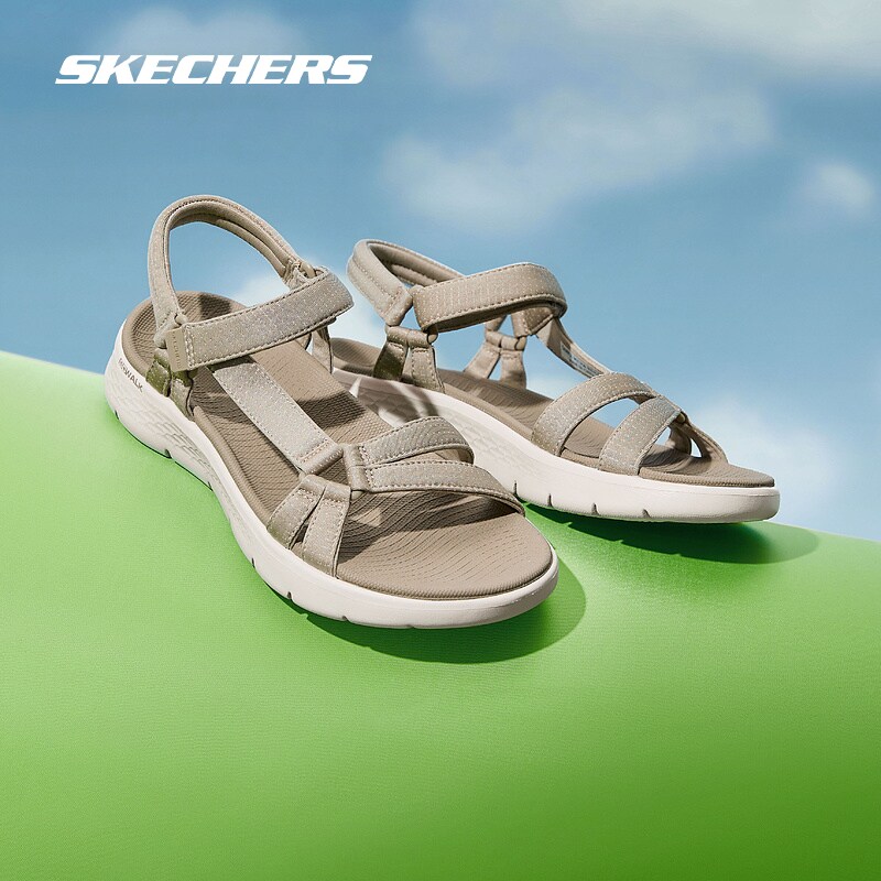skechers 2023年新款夏季轻量休闲鞋 skechers运动运动沙滩鞋/凉鞋