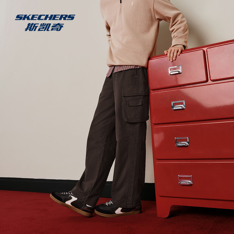 斯凯奇新年长裤春季工装裤男款休闲运动裤百搭,淘宝优惠券,粉丝福利购,淘宝优惠卷