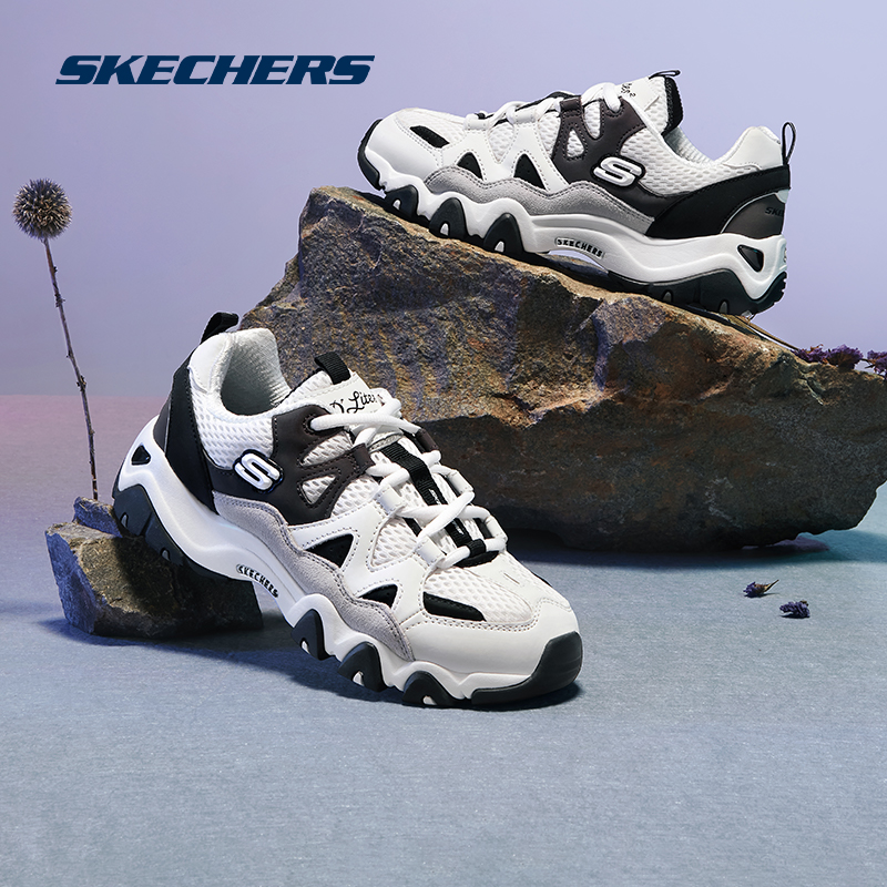 skechers春季新款男女怪兽甜心鞋 skechers运动板鞋/休闲鞋