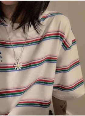 炫雅风花朵小雏菊日系情侣项链