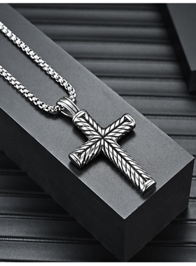 男士朋克风摇滚吊坠项链