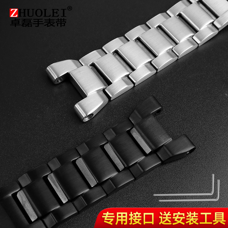 适配卡西欧钢铁之心手表GST-B100/410/W100/300/S110/210钢表链男 - 图2