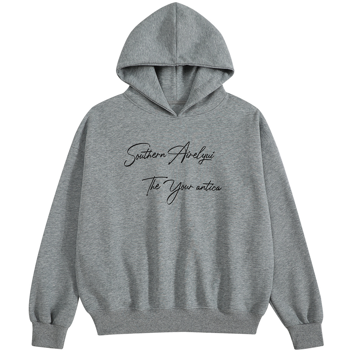 From Mars Long-term,college style loose hooded hooded hoodie - 图3