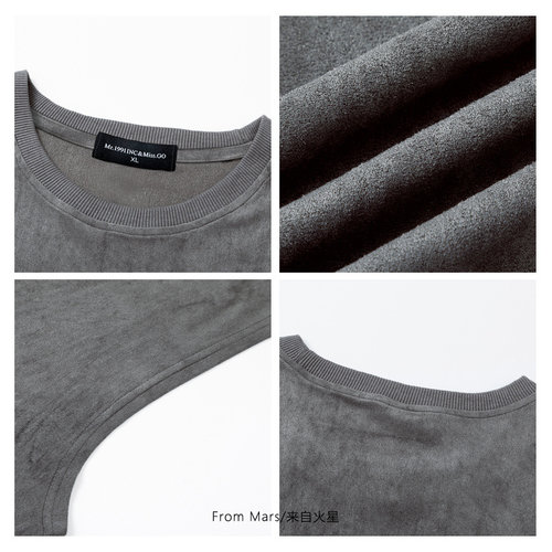 From Mars Romantic flower language short-sleeved T-shirt - 图2