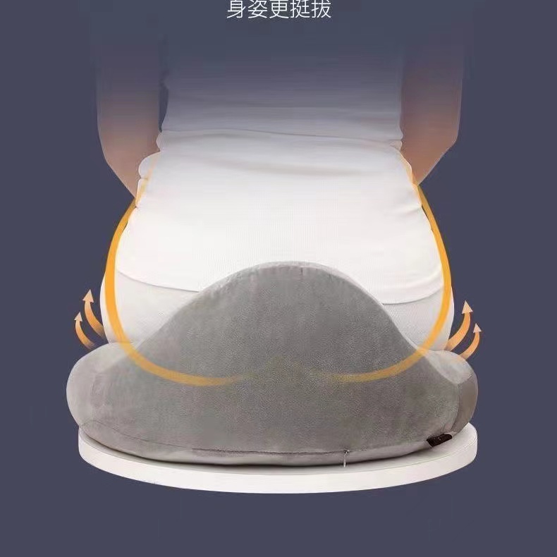 办公室坐垫屁股椅子屁垫美臀垫痔疮久坐神器尾椎减压中空加厚座垫 - 图2