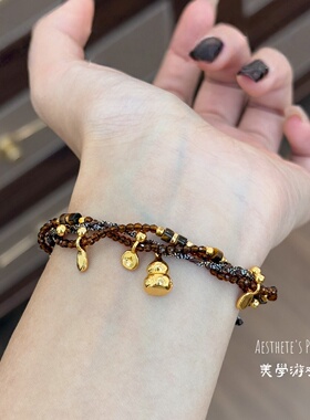 马年2026新款红绳葫芦手链女