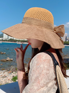 卡碟莎大帽檐出游沙滩休闲女春夏