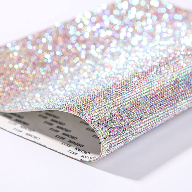 Card century explosive glass diamond double-sided tape