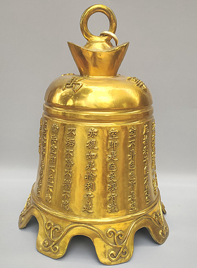 观音仿古寺庙挂件定做风水铜器