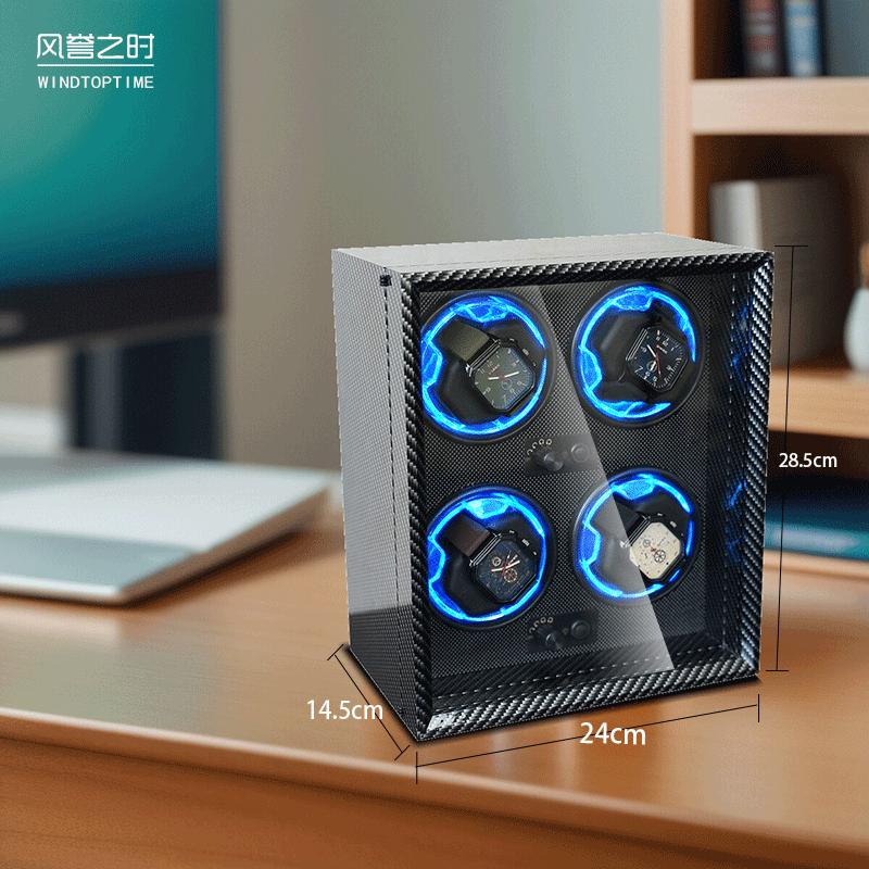 德国机械表摇表器碳纤维家用上链表盒转表收纳盒手表自动上链弦器 - 图2