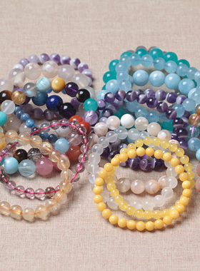 一物一图手链天然水晶