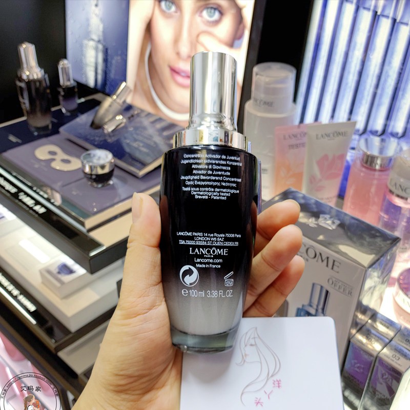 Lancome兰蔻小黑瓶100ml全新第二代补水保湿修复面部精华液肌底液_虎窝淘