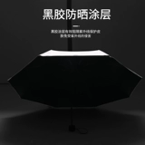 Маленький портативный зонтик на солнечной энергии, защита от солнца, защита от ультрафиолета