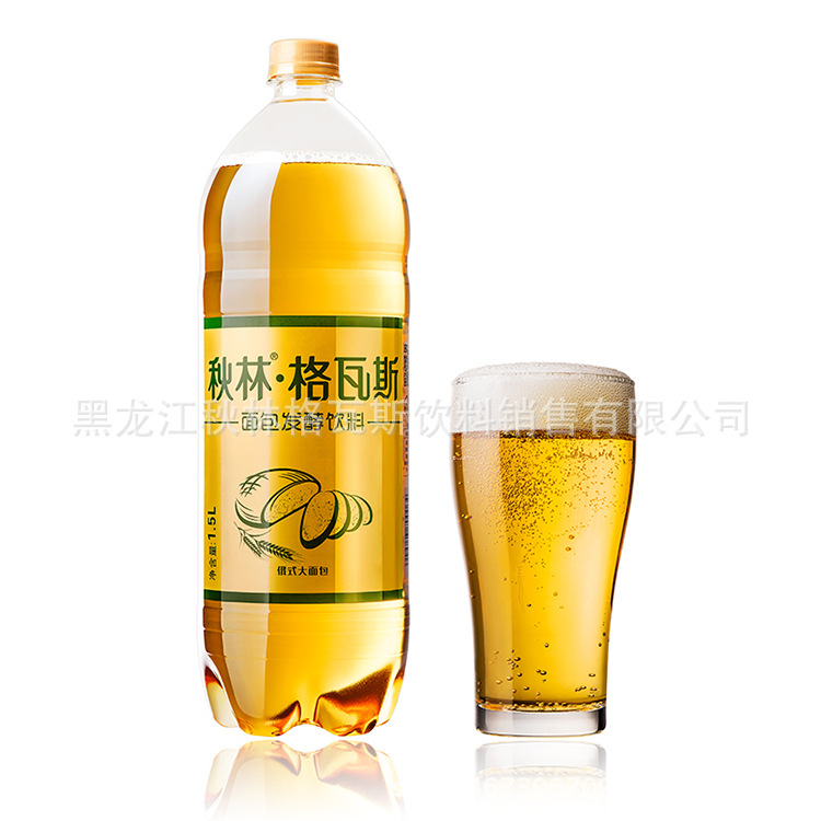 秋林格瓦斯1.5l*6瓶装整箱面包发酵俄罗斯风味哈尔滨网红汽水饮料 - 图2