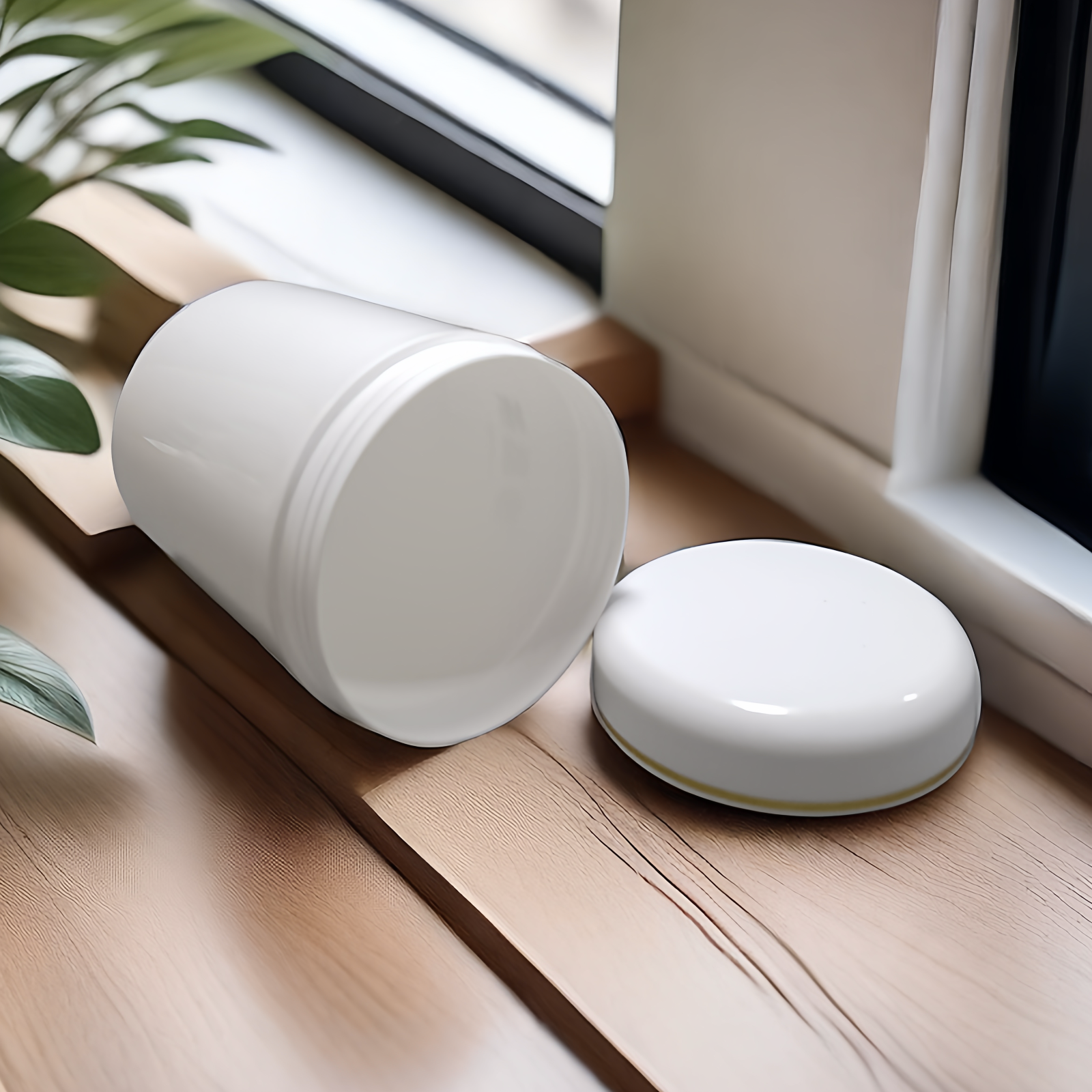 新款食品塑料罐pp材质商用瓶蜂蜜瓶圆形保健品塑料包装瓶硬塑料瓶 - 图0