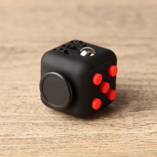fidget toy cube减压骰子多动症神器解压魔方块手指成人小玩具 - 图0