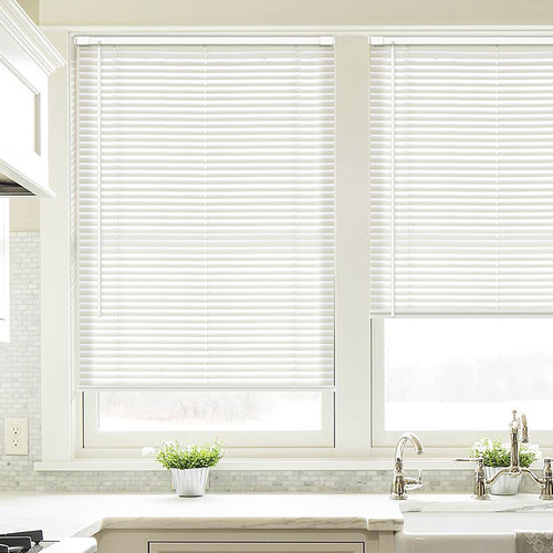 慕安娜无绳推拉免打孔铝百叶窗帘内开窗卫生间厨房窗户遮光卷帘 - 图3