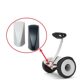 ເຫມາະສໍາລັບ Xiaomi Balance car leg control rod ສີຂາວຂະຫນາດນ້ອຍປົກຫຸ້ມຂອງກັບຄືນໄປບ່ອນການດຸ່ນດ່ຽງລົດ pole ເຊື່ອມຕໍ່ shaft ກັບຄືນໄປບ່ອນປົກຫຸ້ມຂອງສີດໍາແລະສີຂາວແບບທົ່ວໄປ