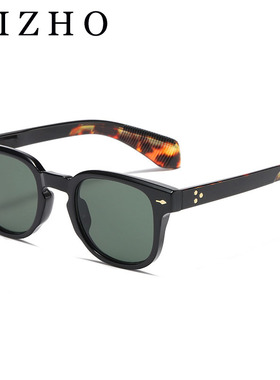 镁作遮阳椭圆欧美男复古遮阳镜