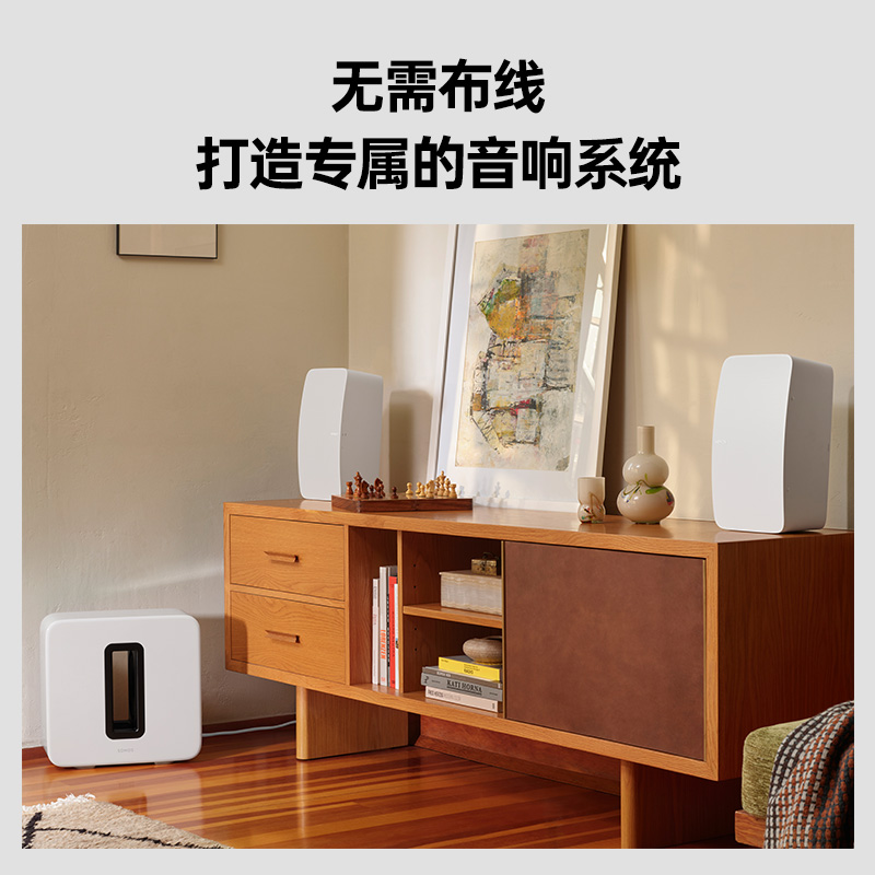 SONOS Five家用智能音响无线wifi非蓝牙音箱play5升级环绕家影-图3