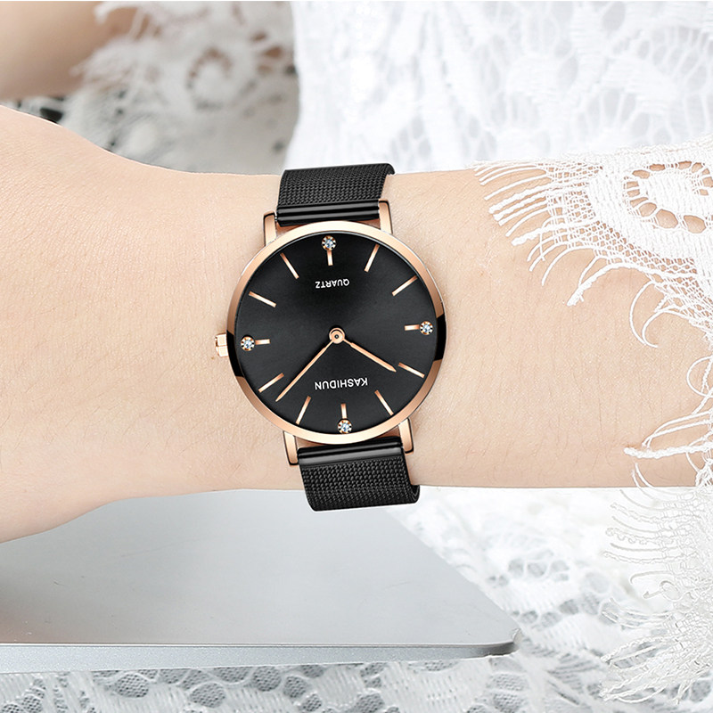 卡诗顿正品新款潮流时尚简约石英表 卡诗顿亚星国产腕表