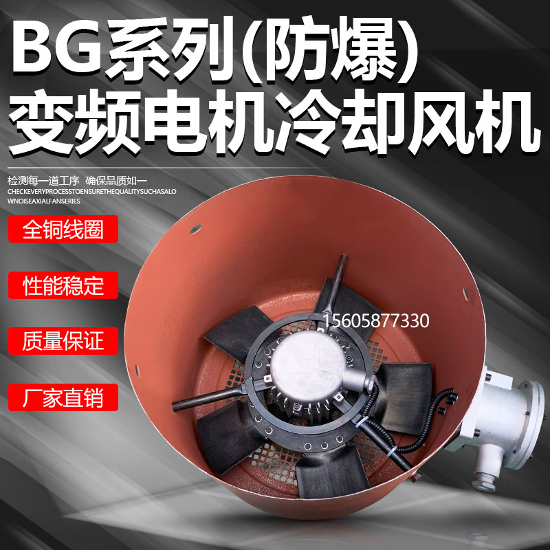 GB GBF BG 200A225A250A280A315A355A防爆变频电机冷却风机380V-图0