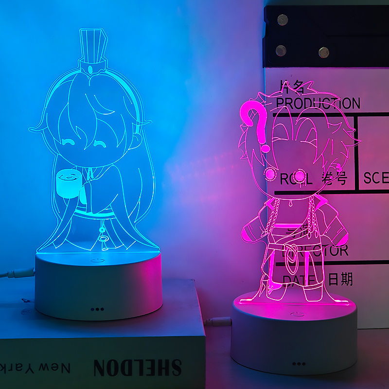 送男生生日礼物女代号鸢周边左慈刘辩孙策傅融袁基手办小夜灯实用 - 图2
