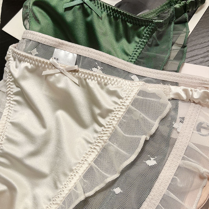 轻奢性感蕾丝内裤女士时尚低腰甜美少女学生舒适透气棉裆三角裤,淘宝优惠券,粉丝福利购,淘宝优惠卷
