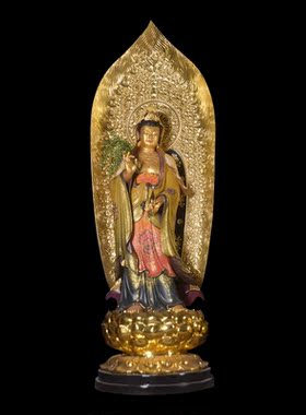 迎善永安玻璃钢中式新品西方三圣