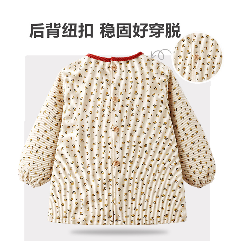 Autumn and winter corduroy children's outer coveralls for baby girls