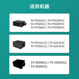 适配松下新风机FV-FP01/02/03NP1C/N1C/NJP1C过滤网MDN011/21滤芯