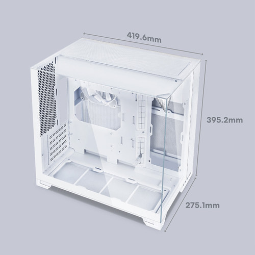 联力O11 VISION M三面玻璃无立柱包豪斯海景房全景MATX电脑机箱 - 图3