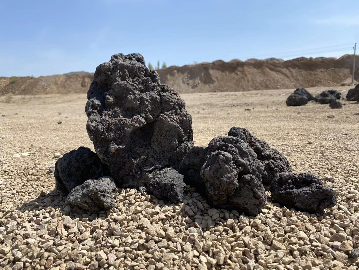 优质天然火山石原石碎石香薰石扩香石能量石水晶装饰客厅摆件石材 - 图0