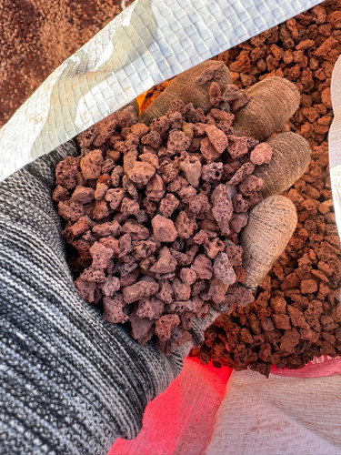 【火山石3-8毫米】精筛红火山石过滤培菌水族滤材罗汉鹦鹉鱼铺底 - 图2