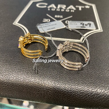 英国CARATLONDON人造钻石戒指