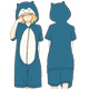 Kabi Beast Mùa hè Bộ đồ ngủ ngắn tay Quần áo ma thuật Baby Pocket Elf Hai Yuan Anime Ngoại vi Xiêm Trang chủ - Carton / Hoạt hình liên quan các sticker cute Carton / Hoạt hình liên quan