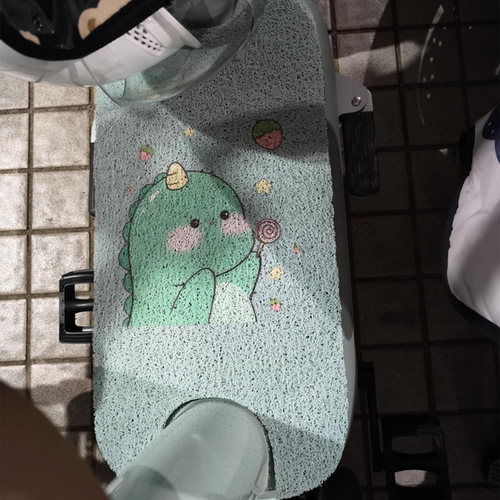 适用于雅迪摩登脚踏垫电动车脚垫专用冠能装饰复古小配件通用座套 - 图1